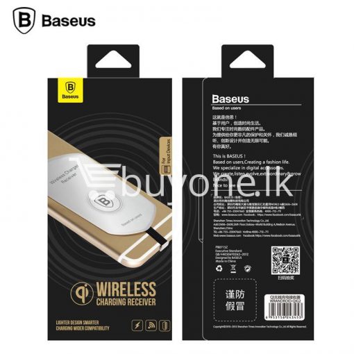 original baseus qi wireless charger charging receiver for iphone android mobile phone accessories special best offer buy one lk sri lanka 72715 510x510 - Original Baseus QI Wireless Charger Charging Receiver For iPhone Android