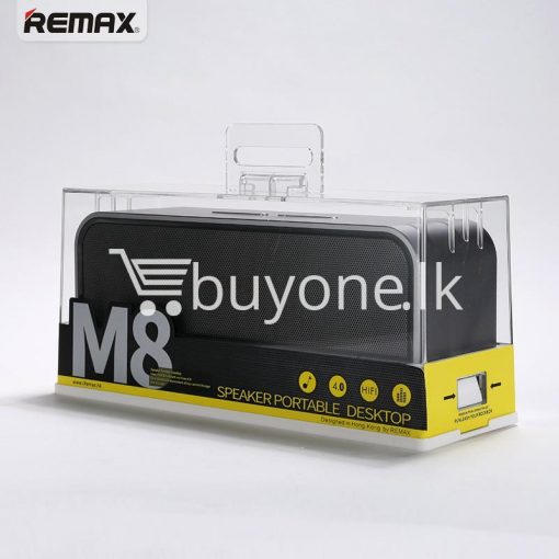 remax rb m8 portable aluminum wireless bluetooth 4.0 speakers with clear bass computer accessories special best offer buy one lk sri lanka 57641 510x510 - REMAX RB-M8 Portable Aluminum Wireless Bluetooth 4.0 Speakers with Clear Bass
