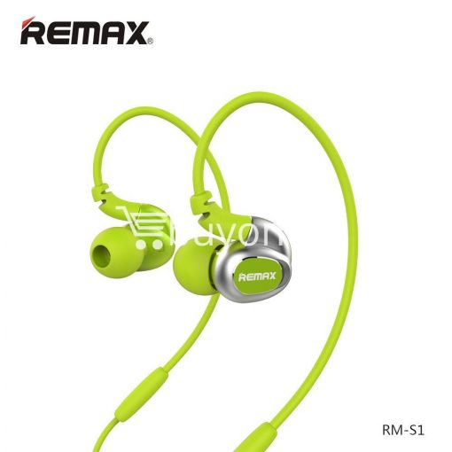 remax s1 stereo sport earphones deep bass music earbuds with microphone mobile phone accessories special best offer buy one lk sri lanka 48026 510x510 - Remax S1 Stereo Sport Earphones Deep Bass Music Earbuds with Microphone