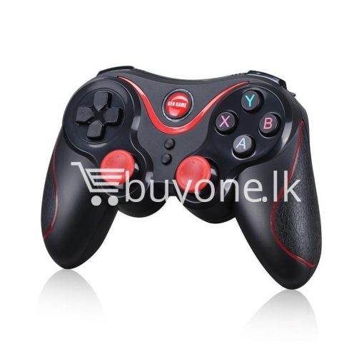 gen game s5 wireless bluetooth controller gamepad for ios android os phone tablet pc smart tv with holder special best offer buy one lk sri lanka 00571 510x510 - GEN GAME S5 Wireless Bluetooth Controller Gamepad For IOS Android OS Phone Tablet PC Smart TV With Holder