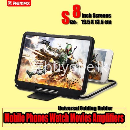 remax 3d enlarged 8inch screen effect mobile phones zoom magnifying glass for iphone android mobile phone accessories special best offer buy one lk sri lanka 91316 510x510 - Remax 3D Enlarged 8inch Screen Effect Mobile Phones Zoom Magnifying Glass For iPhone Android