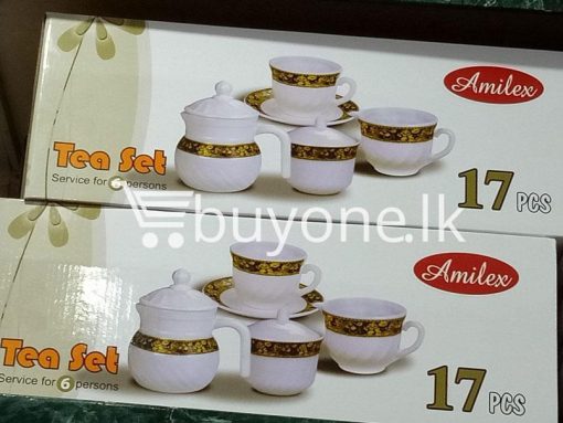 amilex 17pcs tea set service for 6 persons home and kitchen special best offer buy one lk sri lanka 99497 510x383 - Amilex 17pcs Tea Set Service For 6 Persons