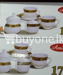 amilex 17pcs tea set service for 6 persons home and kitchen special best offer buy one lk sri lanka 99498 247x296 - Amilex 17pcs Tea Set Service For 6 Persons