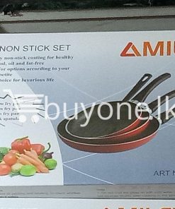 amilex 4pcs non stick set for healthy and light food home and kitchen special best offer buy one lk sri lanka 99501 247x296 - Amilex 4Pcs Non Stick Set For Healthy and Light Food