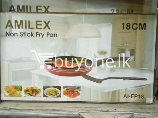amilex non stick fry pan 18cm home and kitchen special best offer buy one lk sri lanka 99489 510x383 - Amilex Non Stick Fry Pan 18CM