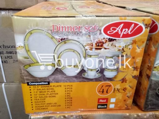 apl 47pcs dinner set service for 12 persons home and kitchen special best offer buy one lk sri lanka 99526 510x383 - APL 47pcs Dinner Set Service for 12 Persons