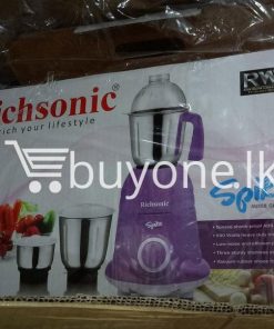 richsonic enrich your lifestyle spike mixer grinder with special shock proof abs body home and kitchen special best offer buy one lk sri lanka 99474 247x296 - Richsonic Enrich your lifestyle Spike Mixer Grinder with Special Shock Proof ABS Body