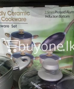 the harvest premium homeware eco friendly ceramic non stick 10pc cookware set home and kitchen special best offer buy one lk sri lanka 99568 247x296 - The Harvest Premium Homeware-Eco Friendly Ceramic Non-Stick 10pc Cookware Set