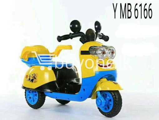 ymb6166 minion motor bike rechargeable toy baby care toys special best offer buy one lk sri lanka 15279 510x383 - YMb6166 Minion Motor Bike Rechargeable Toy