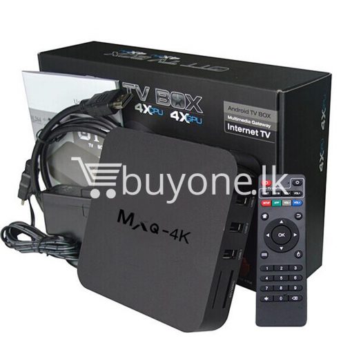 mxq 4k smart tv box kodi 15.2 preinstalled android 5.1 1g8g h.264h.265 10bit wifi lan hdmi dlna airplay miracast mobile phone accessories special best offer buy one lk sri lanka 50933 510x510 - MXQ 4K Smart TV Box KODI 15.2 Preinstalled Android 5.1 1G/8G H.264/H.265 10Bit WIFI LAN HDMI DLNA AirPlay Miracast