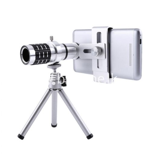 12x zoom camera telephoto telescope lens mount tripod kit for iphone xiaomi samsung huawei htc universal mobile phone accessories special best offer buy one lk sri lanka 06545 510x510 - 12X Zoom Camera Telephoto Telescope Lens + Mount Tripod Kit For iPhone Xiaomi Samsung Huawei HTC Universal